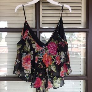 Floral Crop Top